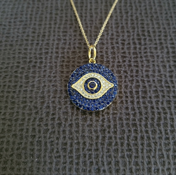 Cote d'Argent Jewelry - Cote d'Argent Evil😈 Eye👁 Pendant Necklace - NWT